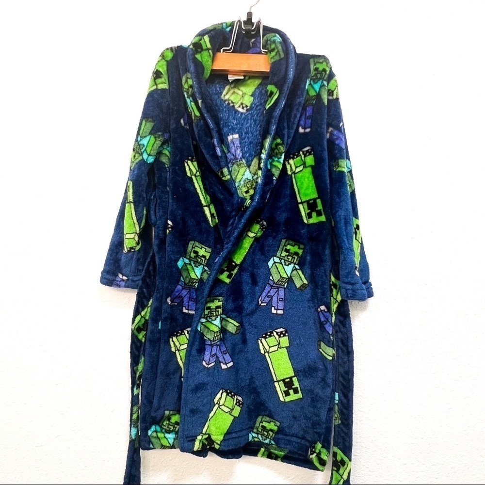 Minecraft kids robe